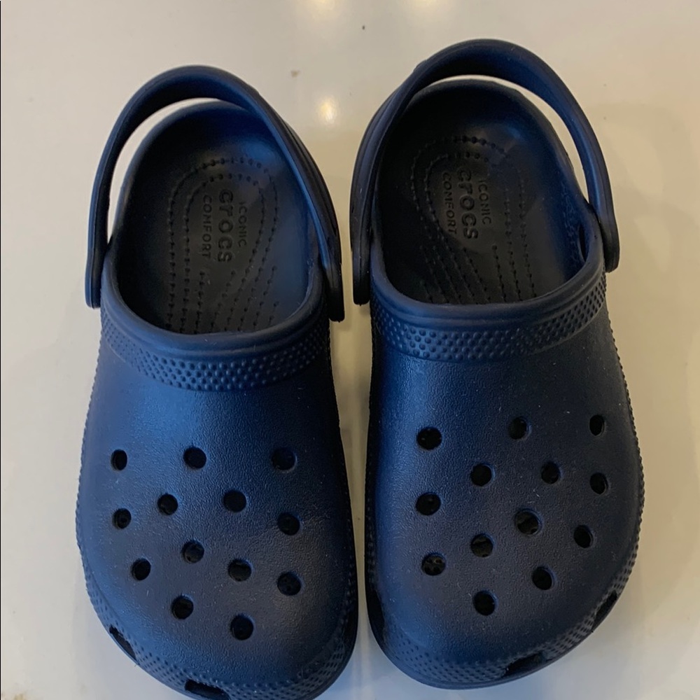 Crocs Kids Classic Clog - Navy Blue